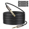rycvaky 3.5mm to 6.35mm Auxiliary Audio Cable, 1/4" Male to 1/8" Male TRS