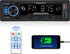 UNITOPSCI Single Din Bluetooth Multimedia Car Stereo Radio, Bluetooth Hands-Free Calling, FM Radio, AUX in/Dual USB