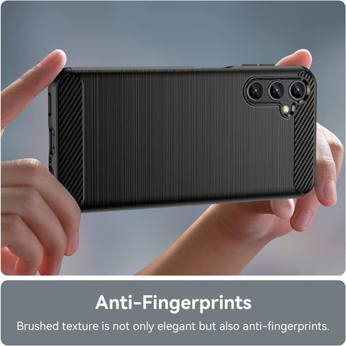 Upgraded Shock-Absorbing Flexible TPU Case for Galaxy A14 5G, Anti-fall Protection, Black