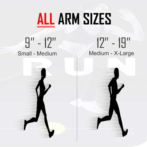 RevereSport Waterproof Running Armband for Phone with Case On, Sports Holder for iPhone & Samsung Models.