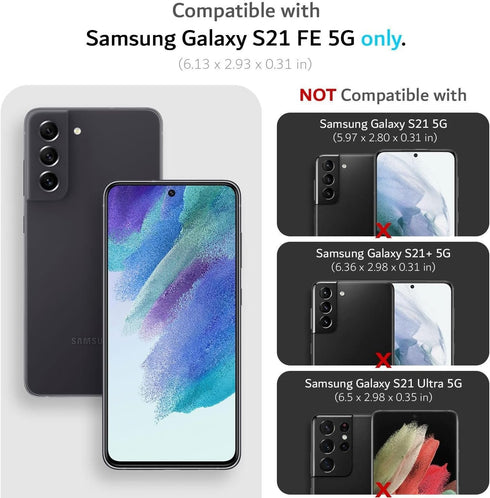 OtterBox Commuter S21 5G Packaging Series Case for Samsung Galaxy FE (Only) - Non-Retail - Black