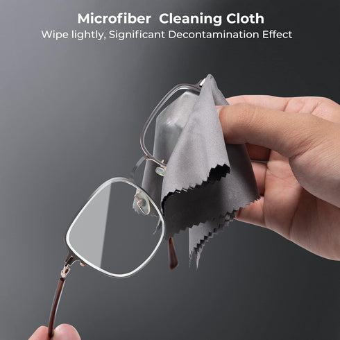 K&F Concept 10 Pack Microfiber Lens Cleaning Cloth 15X18CM, Washable Reusable for Cameras, Glasses, Screens