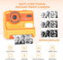 Mafiti Kids Camera Instant Print, 1080P Selfie Digital Camera with 2.4 Inch Display for Ages 3-12 (Orange)
