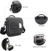 Small Black Messenger Camera Bag for Canon - Compact Shoulder Case