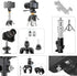 30Pack 1/4 3/8 Inch 1/4" Camera Tripod Screw Mount Kit to Adapter Threaded Converter Swivel Ball Head and Hot Shoe E