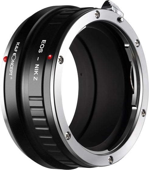K&F Concept Lens Mount Adapter for Canon EF Mount Lens to Nikon Z6 Z7 Camera
