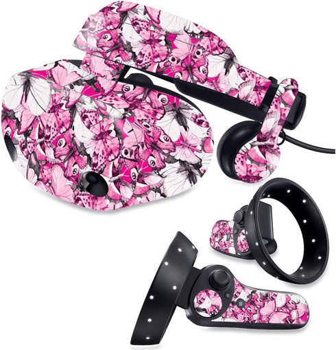 MightySkins Skin for Samsung Odyssey Plus VR - Butterflies | Durable, Protective Vinyl Decal Wrap Cover, Easy to Apply