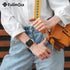 Fullmosa Leather Bands for Apple Watch, 41mm 40mm 38mm 42mm, Top Grain Genuine Leather Strap, Off-white/Rose Gold