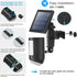 HOLACA 2-in-1 Weatherproof Gutter Mount for Solar Panel and Spotlight Cam, Compatible with 1/4 Screw Cameras