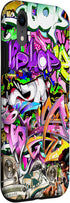 iPhone XR Graffiti Street Art Case, Colorful Urban Hip Hop Design