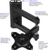 Cheetah 12-55 Inch 40lbs 200x200mm, 10ft 15" TV Monitor Wall Mount for TVs up to VESA with HDMI Cable, TouchAdjust