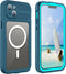 Phone Case Compatible with iPhone 15 Plus - Magnetic Waterproof DropProof DirtProof Heavy Duty Full Body Protection