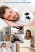 Sleep Earbuds, Hearprotek Ultra Soft Lightweight Silicone Sleeping Earphones with Volume Control and Mic