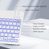 XIWMIX Ultra-Slim Wireless Bluetooth Keyboard, 7 Colors Backlit Universal Rechargeable, Compatible with iPad Pro/Air,