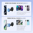 PROfezzion Magnetic Shower Mirror Phone Holder, Reusable Suction Cup Mount for iPhone 15 14 13 12 & All Phones, White