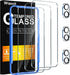 Wiaocit 3 Pack Tempered Glass Screen Protector for iPhone 16 with 3
