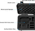 Lekufee Small Waterproof Carrying Case for DJI Osmo Action 4/3 Camera and Accessories (Case Only)