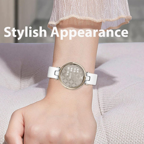 Miimall Replacement Watch Band for Garmin Lily Smartwatch, Adjustable Quick Release Stylish Wristband Accessories
