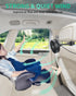 3 5V TriPole Car Fan for Rear Seat USB Powered Powerful Speed Fan with Adjustable Clip for Vehicles SUV RV