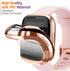 Tobfit 2 Pack for Fitbit Versa 2 Screen Protector Case - Soft Plated TPU Full Around Sensitive Touch Protective Cover