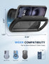 Lamicall Phone(4"-7"), 17 S25 Shower Phone Case Holder Waterproof - Bigger Size for More Shower Bathroom Bathtub Wall