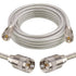 MOOKEERF CB Coax Cable 20ft,RG8X Stranded Core UHF PL259 Male to Male