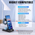 Wireless Charger for Samsung, 3 in 1 Charging Station for Galaxy S24 Ultra/S23 Ultra/Z Flip 6/Fold 6/Buds