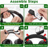 Geekria Protein Leather Headband Pad for Sony MDR-XB950BT MDR-XB950N1 MDR-XB950B1 Headphones Replacement