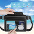 JOTO Floating Waterproof Phone Pouch with Waist Strap, Large Cellphone Dry Bag Fanny Pack for iPhone 15 14 13 Pro Max,