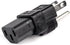 D'Addario Accessories IEC to NEMA Plug Adapter for North America