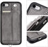 TOOVREN iPhone SE Case 2020/2022 - Phone Lanyard Neck Strap with Card Holder for iPhone 8/7 Wallet Case, Gray