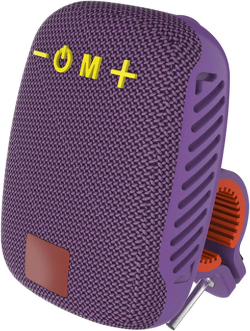GOWENIC IPX5 Portable Bluetooth Speaker for Bike, Mini Outdoor Speaker with Handlebar Mount, Support Calls, FM Radio