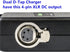 Kastar Dual D-Tap Charger with 4-pin XLR DC for SRW-1, SRW-9000, Venice 2 Digital Motion Picture Camera