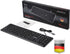 Perixx PERIBOARD-210C Wired Full-Size USB C Keyboard with Quiet Scissor Keys - Compatible with Mac, Windows, Tablets