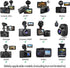 Dash Cam Suction Mount - Windshield & Dashboard Suction Cup Holder with Various Joints for Yi, Rexing, Falcon, Old