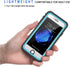 Lanhiem iPhone SE 2022/2020 Case - IP68 Waterproof Dustproof Shockproof with Built-in Screen Protector, Blue