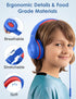 Headphones for Kids for School, Kids Headphones with Microphone, Sharing Function, 85dB/94dB Safe Volume Limit, Over
