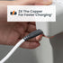 Ventev - ChargeSync Flat USB C to Apple Lightning Cable 6ft | Slim Design fits with Most Phone Cases | Fast Charging, Tangle-Free | Compatible with iPhone 14/13/13 Pro, 12/12 Pro, 11/11 Pro - White
