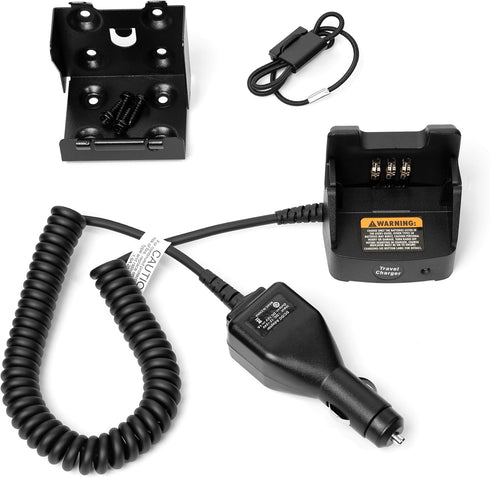 Fumei PMLN7089 Car Travel Charger Base for Motorola Radio CP040 CP380 PR400 DEP450 GP3688 DP1400
