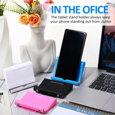 Wenqik 36 15 14 13 12 11 8 Pcs Cell Phone Stands Foldable Tablet Mobile Stand Adjustable Multi Angle Tablet Holder