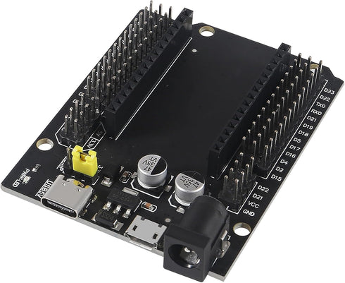 6pcs ESP32 GPIO Breakout Board, 30Pins ESP32 Development Board Type-C USB and Micro USB, WiFi+Bluetooth
