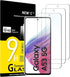 NEW'C 3 Pack Tempered Glass Screen Protector for Samsung Galaxy A53 5G - Case Friendly, Anti-Scratch, Bubble Free,