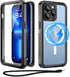 Beeasy Waterproof Case for iPhone 13 Pro Max (6.7") Compatible with MagSafe, 360 Degree Protective Armor Case, Black