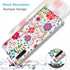 Case for Galaxy Note 10 5G, Clear Soft TPU 360 Full Body Shockproof Hybrid Bumper Phone Case for Girls (Floral Prints)