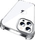 ORIbox iPhone 12 Case Clear, with 4 Corners Shockproof Protection for iPhone 12/12 Pro (Clear)