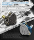 KZ ZSN Pro Dual Drivers 1BA 1DD in Ear Earphones - HiFi Power Bass Earbuds with Detachable Cable for Audiophile