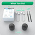 SEVENKA 2 Mini Speakers, 3W Portable Small Wireless Speaker with Lanyard, Water Resistant, Wireless Stereo Pairing