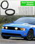 VelvetunVillay 6.5 Inch 2 Mk4 Front Rear Door Speaker Spacer with Speaker Wiring Harness PCS Fit for Ford Fusion