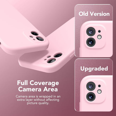 iPhone 11 Case, Chalk Pink, Slim Shockproof, MagSafe Compatible, Full Camera Protection, Includes 2 Screen Protectors.