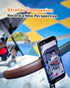 FARWAYVIEW Magnetic Phone Mount for Stroller, Gym & Water Bottle - MagSafe Compatible Holder with Silicone Strap